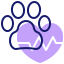 کلینیک دامپزشکی ساران 12 icons8 paw 64